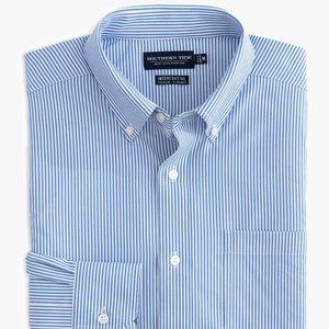 Southern Tide Bengal Stripe brrr°® Intercoastal Sport Shirt XXL